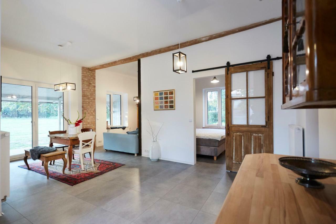Obere Muehle - Scheunenwohnung Mitten Im Gruenen Baunach Exterior foto